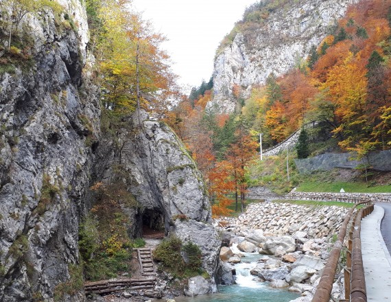 The Dovžan Gorge