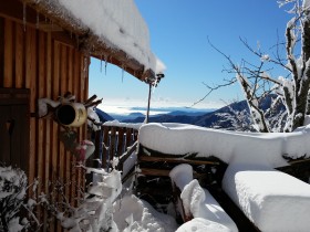 Winteridylle für die Hütte.