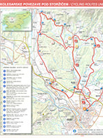 Cycling Routes under Storžič