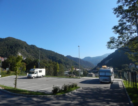 Caravan park presso il complesso balneare Gorenjska Plaža