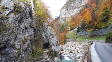 The Dovžan Gorge