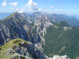 Blick vom Berg Kladivo Richtung Osten